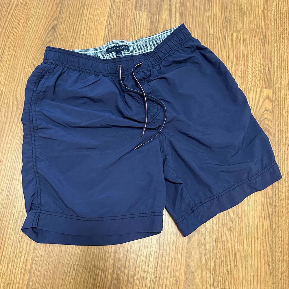 Tommy Hilfiger Men’s Solid Swim Trunks